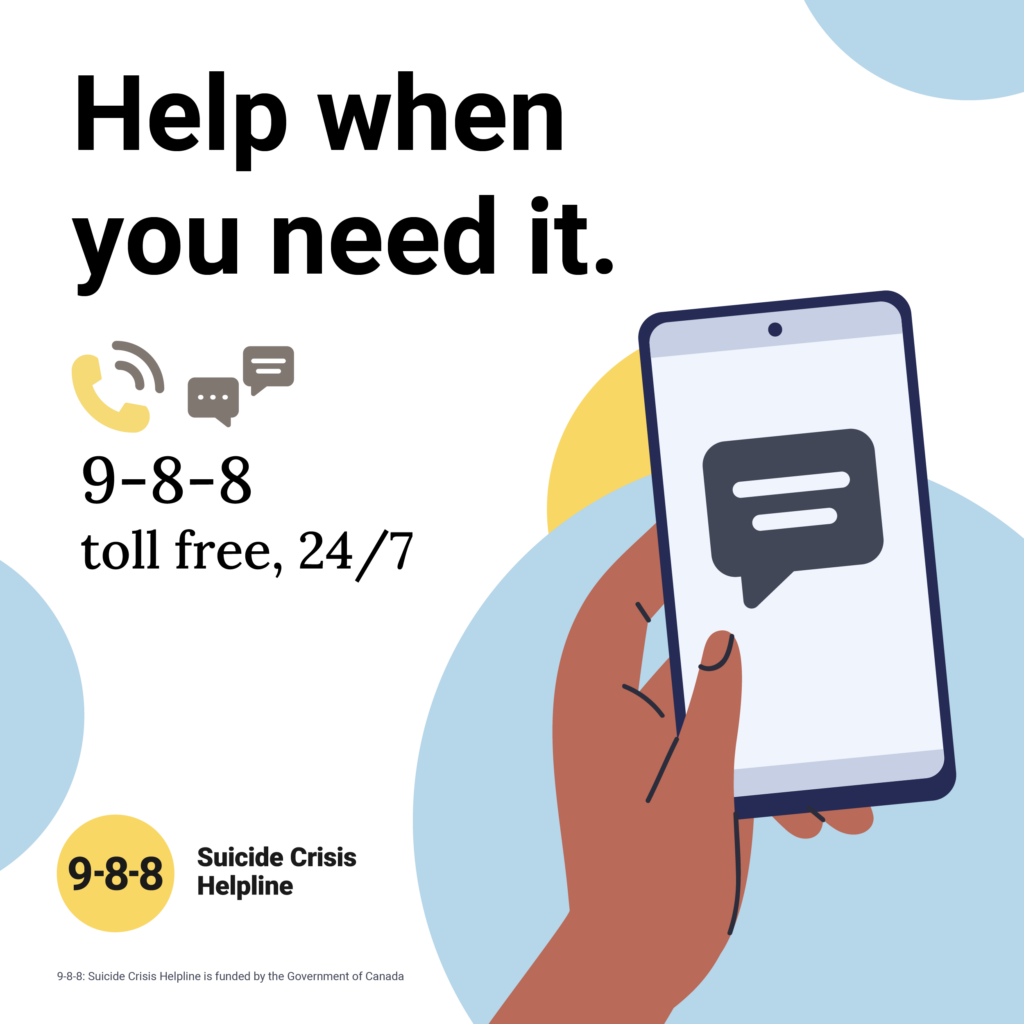 9-8-8 Suicide Crisis Helpline